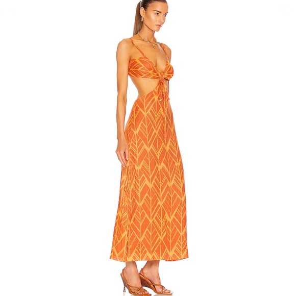 Alexis Daya Dress in Voyager Palm L - Picture 2 of 8